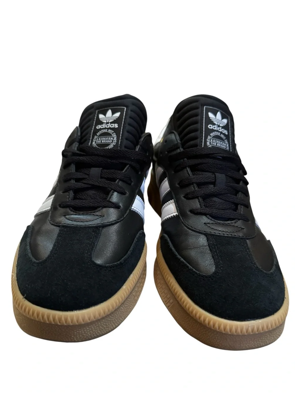 Adidas Samba OG Men’s Sneaker Black White Gum Sole Size 11.5 B75807